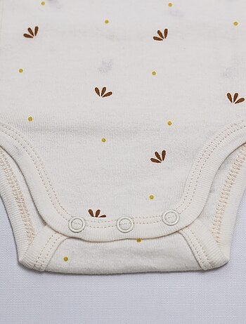 Body bebé manga larga