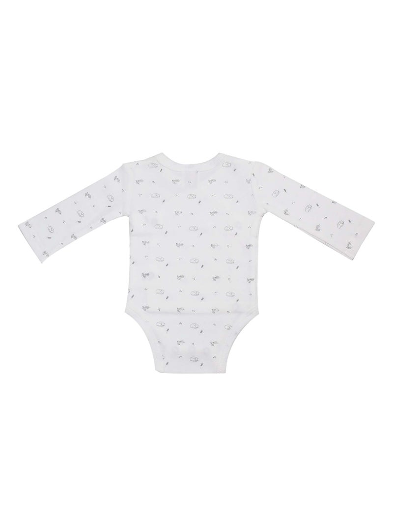 Body bebé motivo zorro Blanco - Kiabi