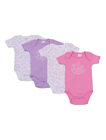 Body Bebe Pack de 4 Motivos