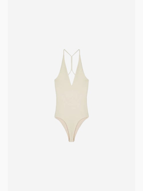 Body con aberturas cuello halter ajustado dilvin - Kiabi