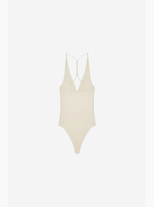 Body con aberturas cuello halter ajustado dilvin - Kiabi