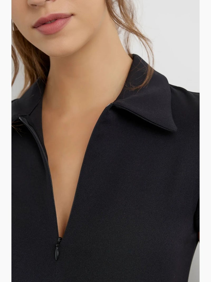 Body con cremallera hiccup Negro - Kiabi