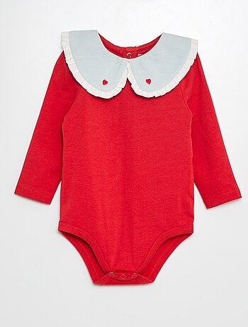 Body con cuello bebé de fantasía