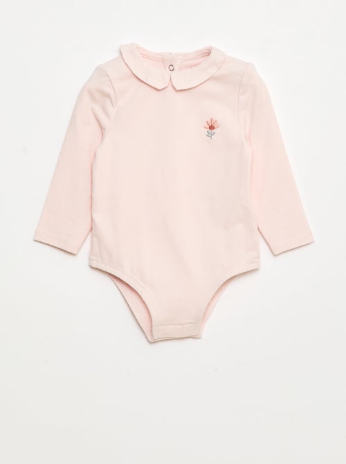 Body con cuello bebé - Kiabi