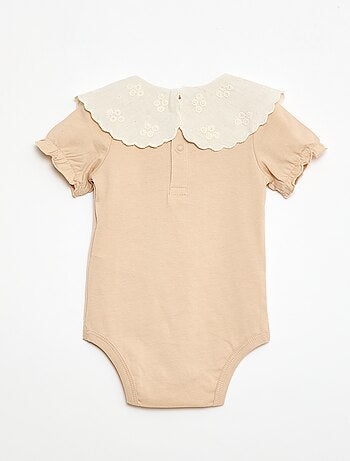 Body con cuello Claudine