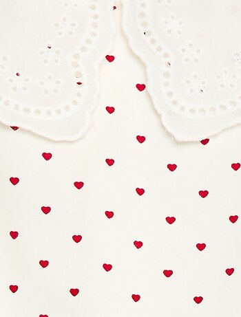 Body con cuello Claudine