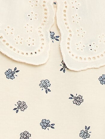 Body con cuello Claudine