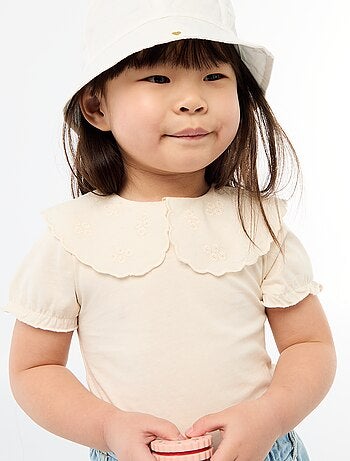 Body con cuello Claudine