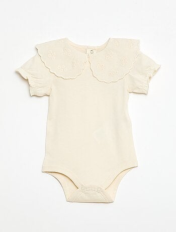 Body con cuello Claudine