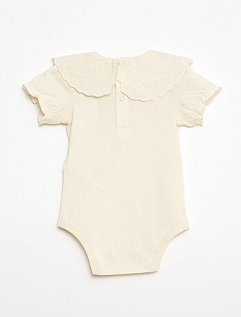 Body con cuello Claudine