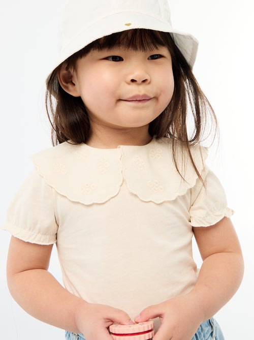 Body con cuello Claudine - Kiabi