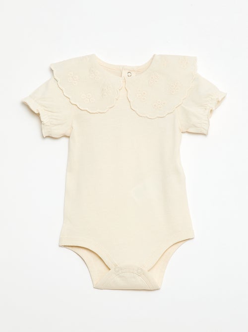 Body con cuello Claudine - Kiabi