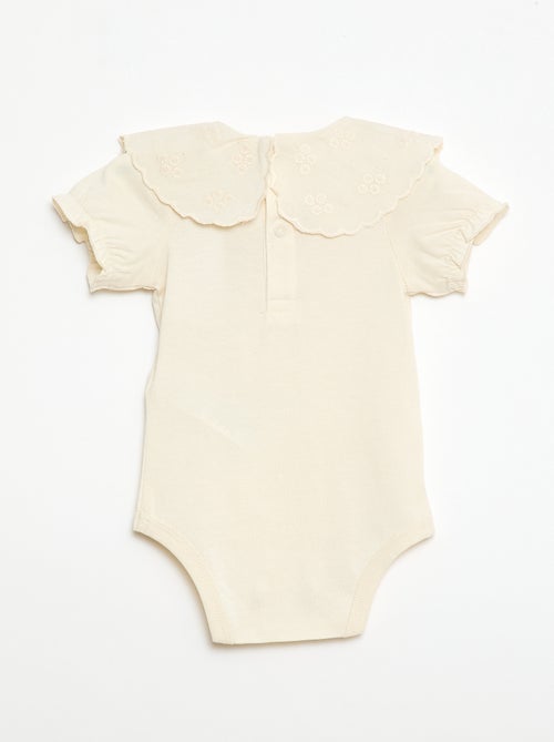 Body con cuello Claudine - Kiabi