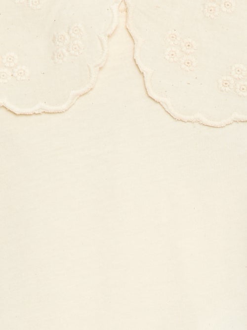 Body con cuello Claudine - Kiabi