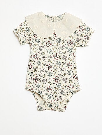 Body con cuello Claudine