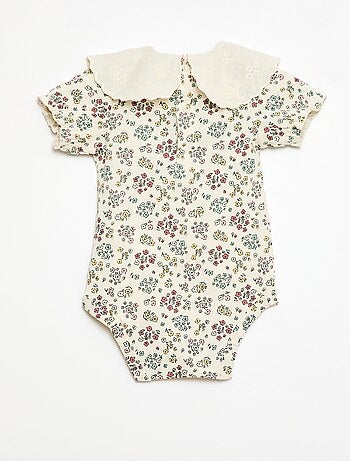 Body con cuello Claudine