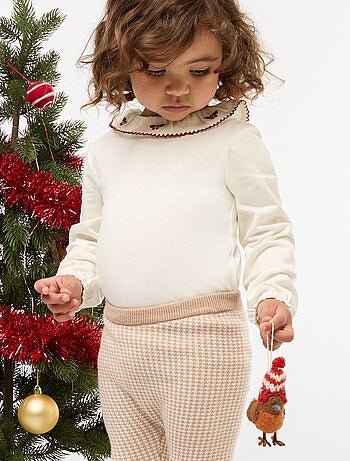 Body con cuello Claudine y manga larga