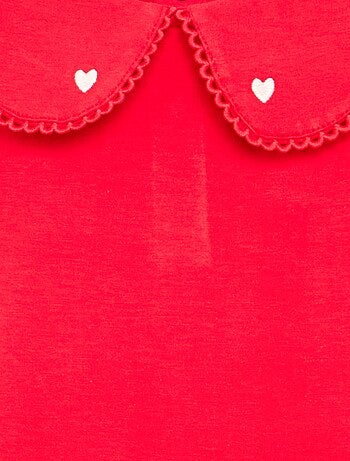 Body con cuello de fantasía