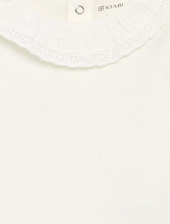 Body con cuello volante