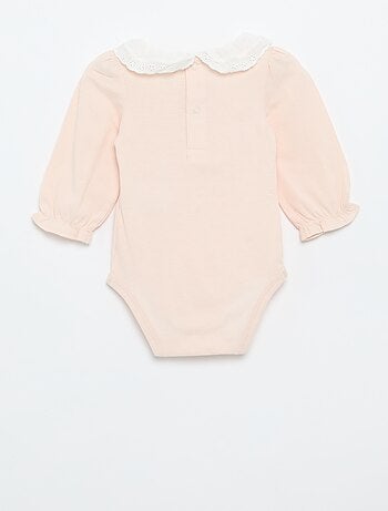 Body con cuello volante