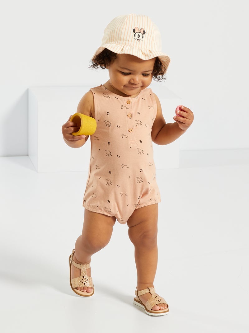 Body con estampado de 'camellos' BEIGE - Kiabi