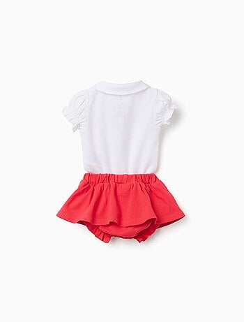 Body con estampado de Minnie + falda