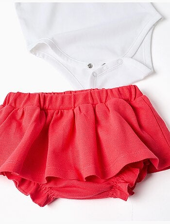 Body con estampado de Minnie + falda