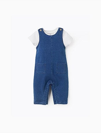 Body con estampado + mono vaquero