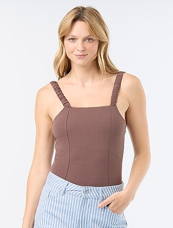 Body con tirantes elásticos