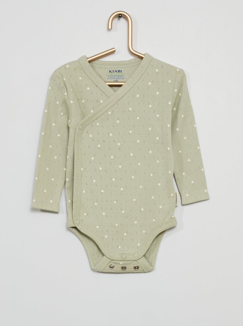 Body cruzado evolutivo GRIS - Kiabi