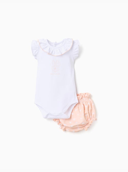 Body + cubrepañal con estampado de Minnie - Kiabi