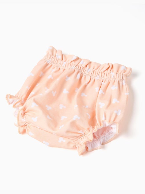 Body + cubrepañal con estampado de Minnie - Kiabi
