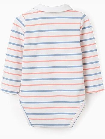 Body de algodón a rayas