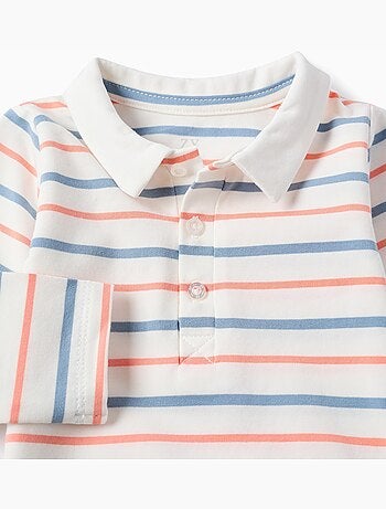 Body de algodón a rayas