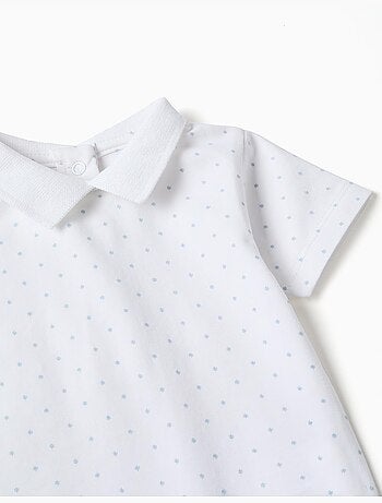 Body de algodón con estampado