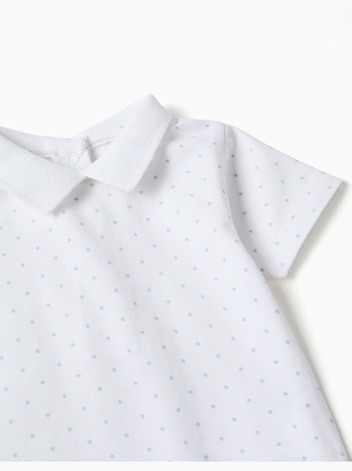 Body de algodón con estampado - Kiabi