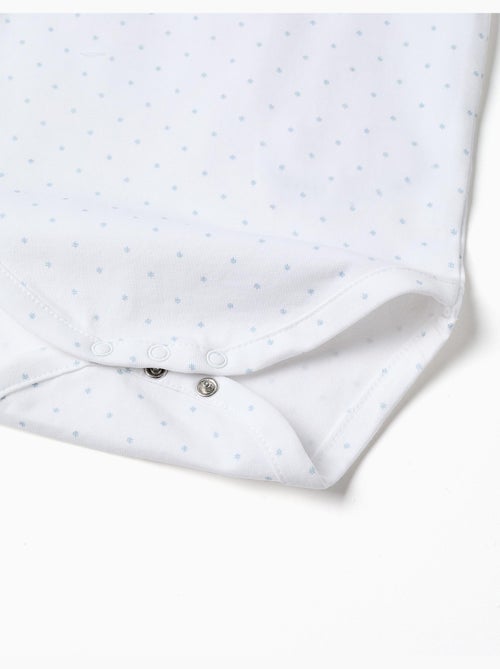 Body de algodón con estampado - Kiabi