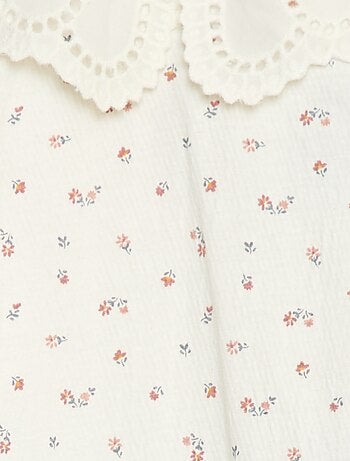 Body de algodón estampado