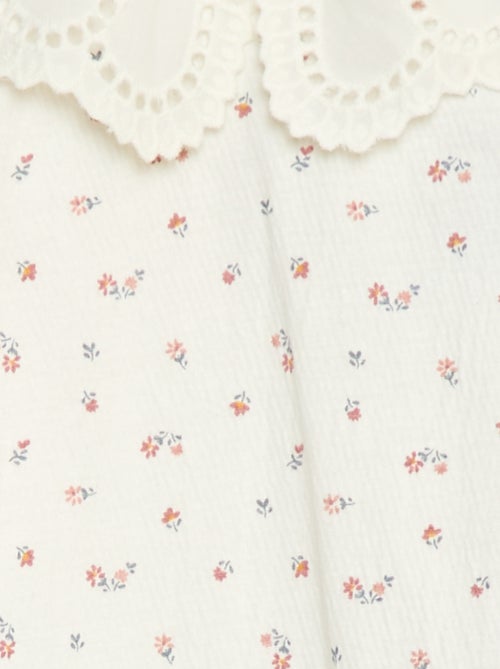 Body de algodón estampado - Kiabi