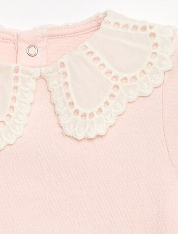 Body de algodón estampado