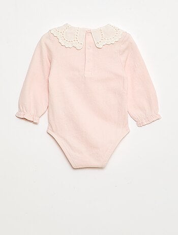 Body de algodón estampado