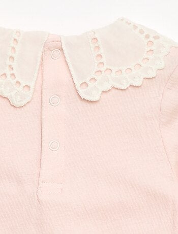 Body de algodón estampado