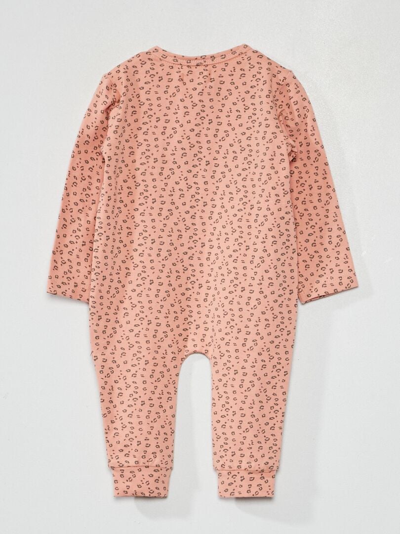 Body de algodón rosa - Kiabi