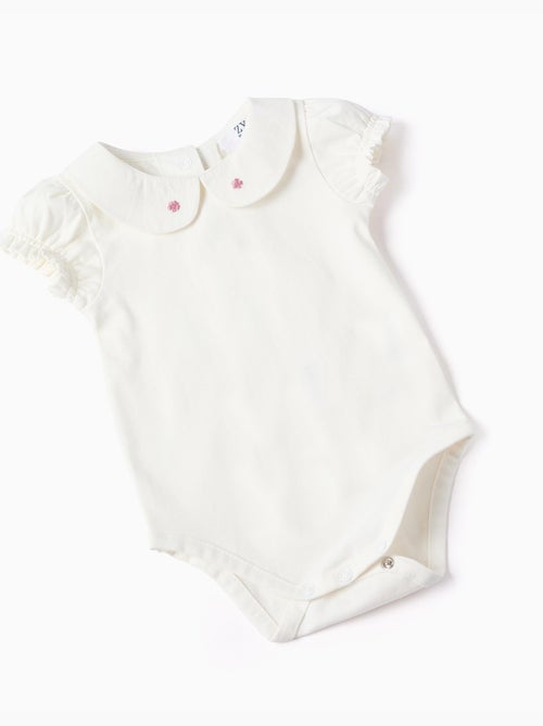 Body de algodón + vestido vaquero sin mangas - Kiabi