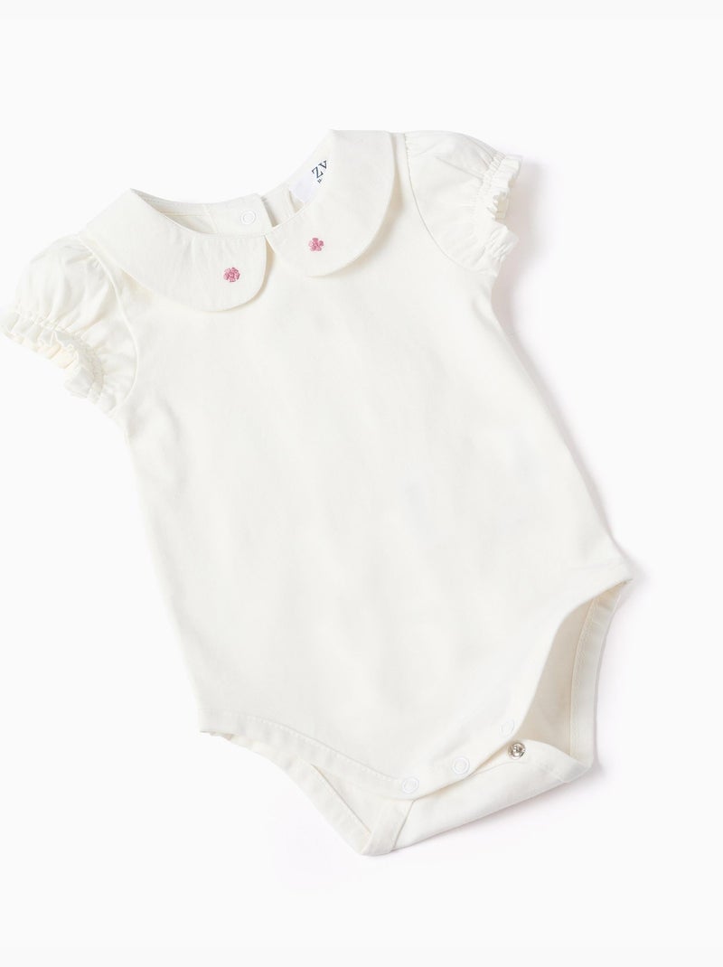 Body de algodón + vestido vaquero sin mangas Azul Azul - Kiabi