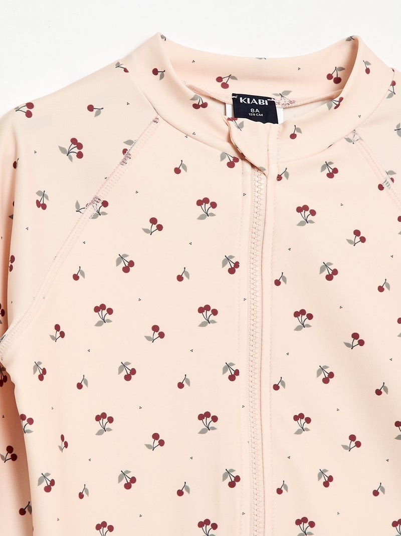 Body de baño estampado Rosa - Kiabi