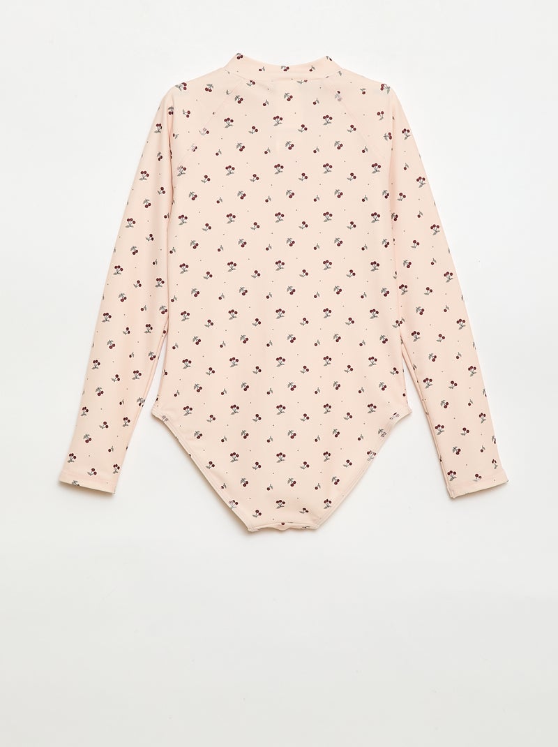 Body de baño estampado Rosa - Kiabi