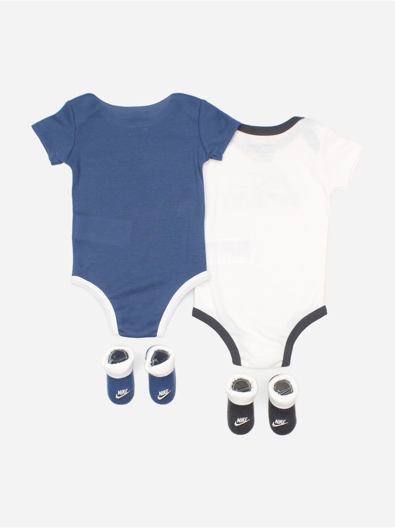 Body de bebé en estuche - Nike Azul - Kiabi
