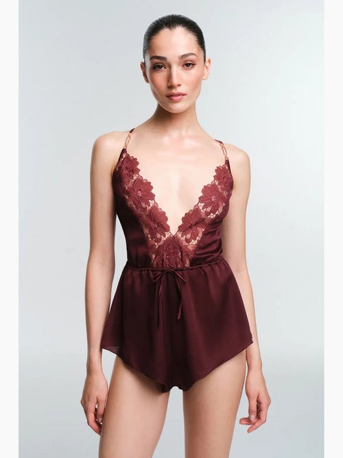 Body de encaje obsidia penti - Kiabi