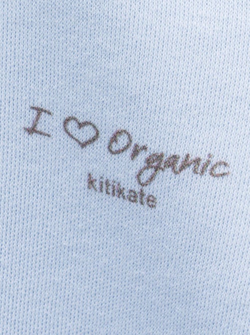 Body de manga corta en algodón orgánico - modelo basic | Kitikate - Kiabi